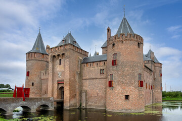 Obraz premium Muiderslot, Muiden, Noord-Holland Province, The Netherlands