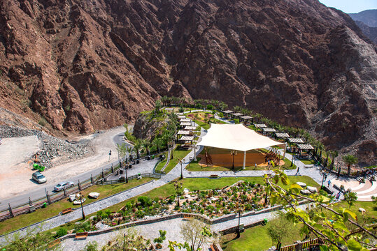 Beautiful View of Sharjah Shees Park