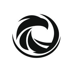 phoenix bird black logo 