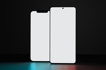 Smart Phones In Dark