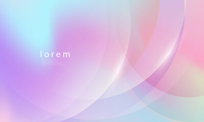 Obraz premium abstract modern shapes. colorful Pastel liquid. creative minimalist. postcard or brochure cover design. gradient background