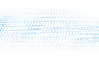 ポリゴン 線 グラデーション	青
