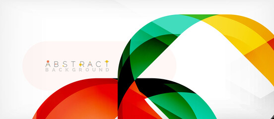 Abstract square shape with overlapping waves, minimal geometric background. Vector Illustration For Wallpaper, Banner, Background, Landing Page