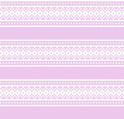 Pastel Christmas Fair Isle Seamless Pattern Background