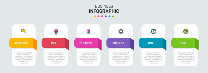 Infographic design with icons and 5 options or steps. Thin line vector. Infographics business concept. Can be used for info graphics, flow charts, presentations, web sites, banners, printed materials.