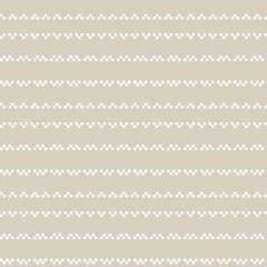 Brown Christmas Fair Isle Seamless Pattern Background
