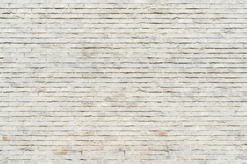 White brick wall texture. Building architectural background.