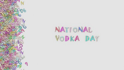 National vodka day