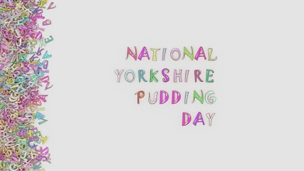 National Yorkshire pudding day