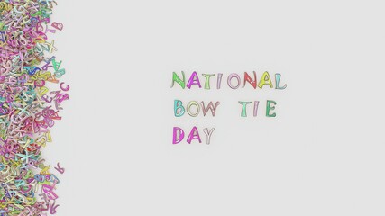 National bow tie day