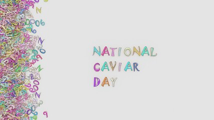 National caviar day