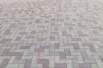 Abstract tile pavement patterns as a background.