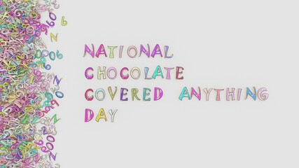 National chocolate covered anything day