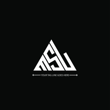 MSL letter logo creative design. MSL unique design