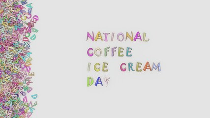 National coffee ice cream day