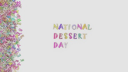 National dessert day