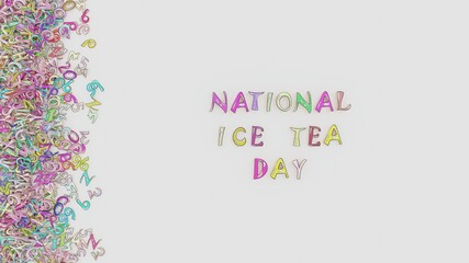 National ice tea day