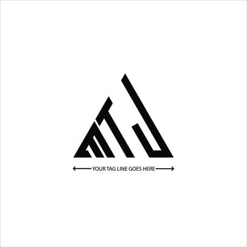 MTJ letter logo creative design. MTJ unique design
