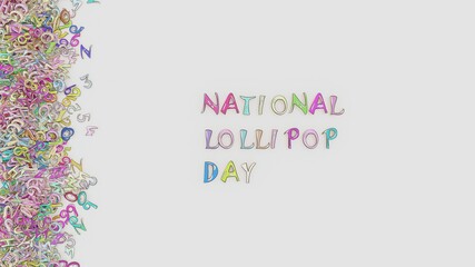 National lollipop day