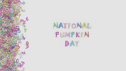 National pumpkin day
