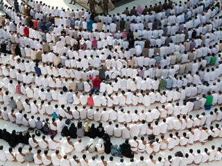 Obraz premium Journey to Hajj in holy Mecca 2013, high quality photo. High quality photo