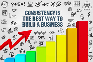 Consistency is the best way to build a business