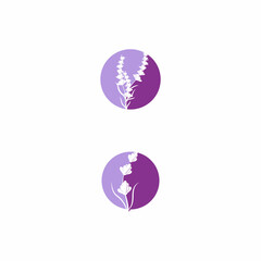 Lavender Logo Template vector symbol nature