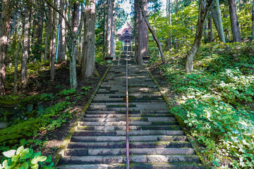 Obraz premium 戸隠神社宝光社（長野県長野市戸隠）