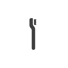 Toothbrush vector icon