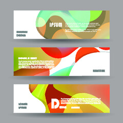 Vector  banner design.	Abstract geometric pattern background for brochure cover design. 