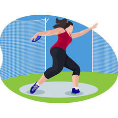Female Discus Thrower