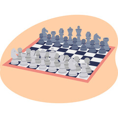 Fototapeta premium Chess game