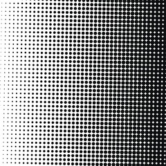 Black halftone background. Black polka dot. Halftone pattern. Modern Halftone Background, backdrop, texture, pattern. Vector illustration. Halftone Backdrop.