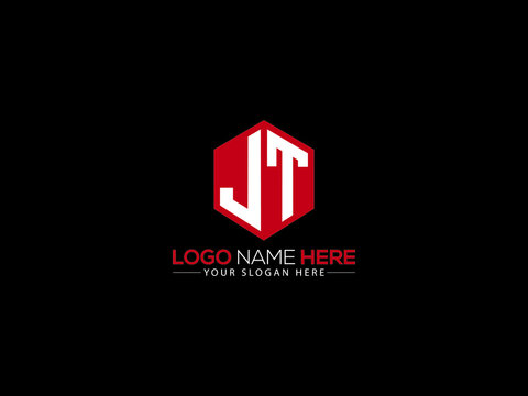 Letter JT Logo, creative jt logo icon vector for your brand