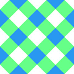 Diagonal plaid pattern, bright fabric checkered print, colorful tartan wallpaper