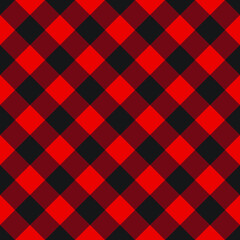 Diagonal plaid pattern, bright fabric checkered print, colorful tartan wallpaper