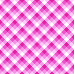 Diagonal plaid pattern, bright fabric checkered print, colorful tartan wallpaper