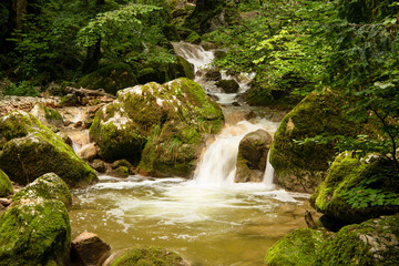 Naklejka premium Wasserfall