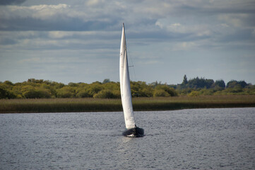 Sailing on Lough Ree