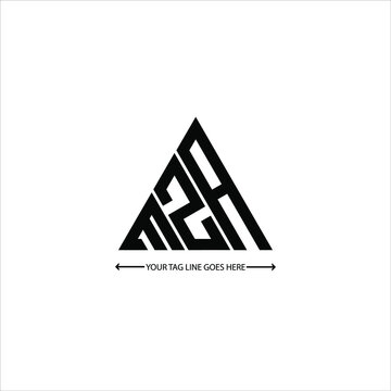MZA letter logo creative design. MZA unique design