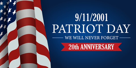 Fototapeta na wymiar 9 11 Patriot Day
