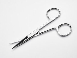 Surgical instrument on white background