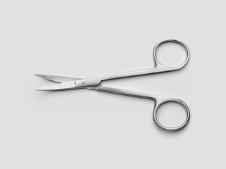 Surgical instrument on white background