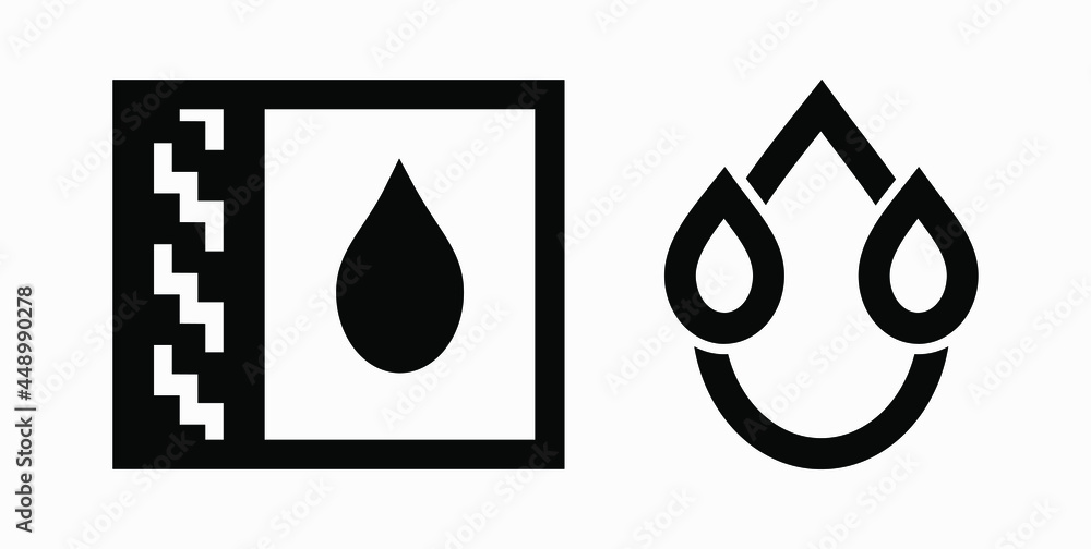 Poster blood drop icon isolated minimal single flat linear icon for application and info-graphic. commercia