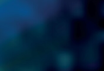 Dark BLUE vector blurred bright texture.