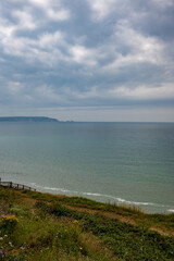 View to The Needles from Barton on Sea