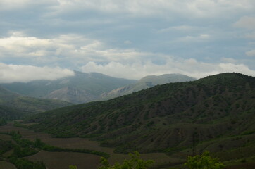 Obraz premium view of the mountains
