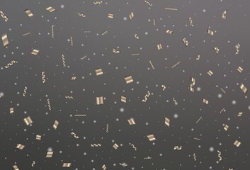 Light Gray vector background in Xmas style.