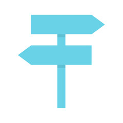 Direction pointer vector icon