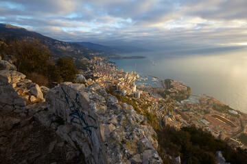 Cityscape of Montecarlo, Principality of Monaco